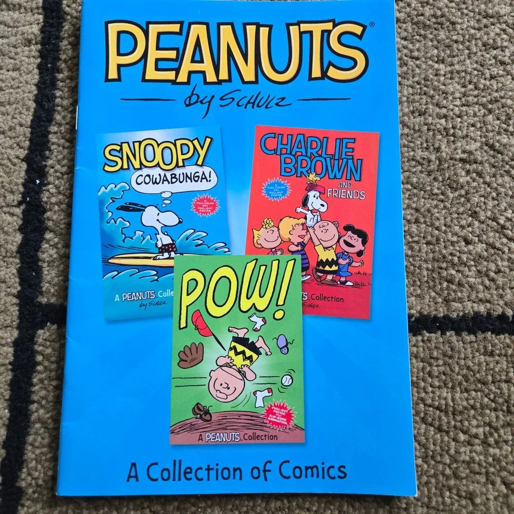 Peanuts by Schulz Collection of Comics AMP Comics for Kids Charlie Brown Snoopy